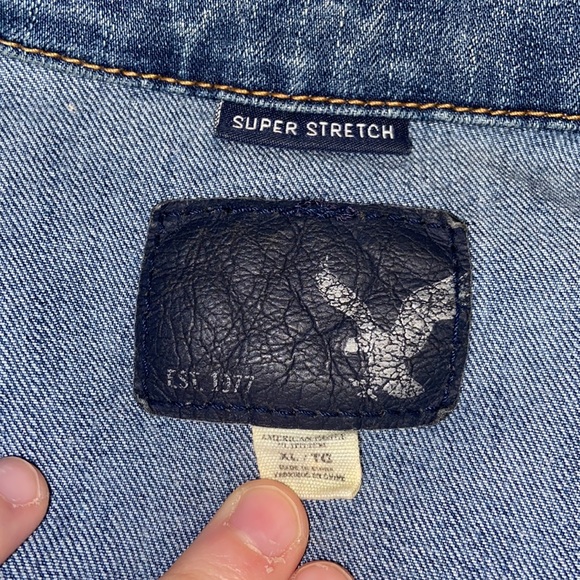 American Eagle | Distressed Denim Jacket - Picture 3 of 3